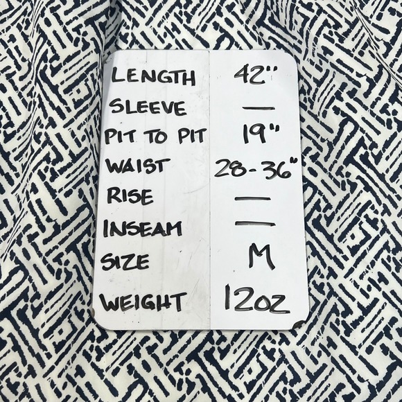 The Limited Black White Geometric Abstract Sleeveless Midi Dress Size M - Picture 8 of 8